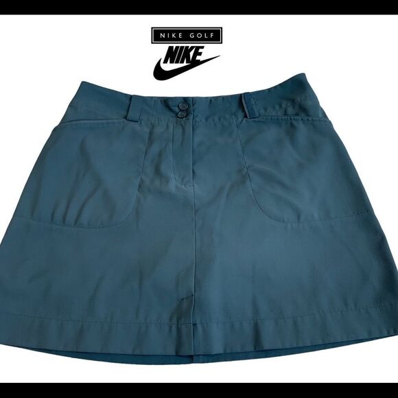 Nike Golf Dri fit greyish blue skirt size 8 - Picture 1 of 11